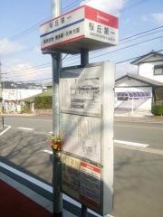 「桜丘第一」バス停留所