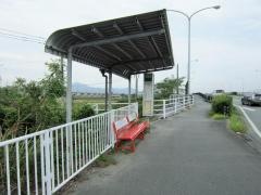 「緑川橋」バス停留所