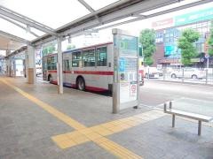 「あざみ野駅」バス停留所