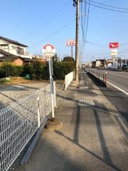 「長子入口」バス停留所