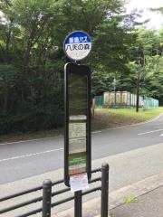 「八天の森」バス停留所