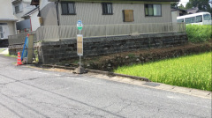 「三管橋」バス停留所