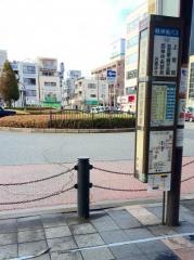 「大久保駅」バス停留所