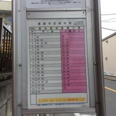 「第三団地入口」バス停留所