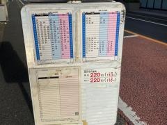 「豊岡二丁目」バス停留所