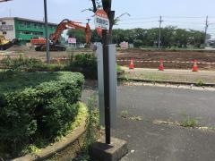 「羽島駅口」バス停留所