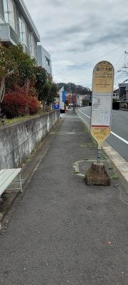 「善行大橋」バス停留所