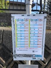 「三箇入口」バス停留所