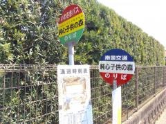 「純心子供の森」バス停留所