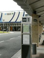 「福知山駅」バス停留所