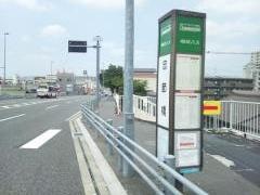 「忠節橋」バス停留所