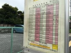 「西加平」バス停留所