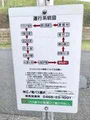 「潮騒通り」バス停留所