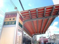 「一本桜」バス停留所