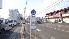 「運動公園口」バス停留所
