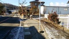 「坂上幼稚園前」バス停留所
