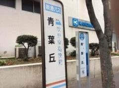 「青葉丘」バス停留所
