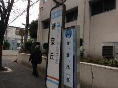 「青葉丘」バス停留所