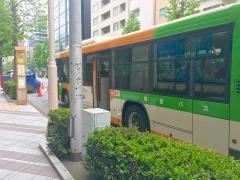 「堀留町」バス停留所
