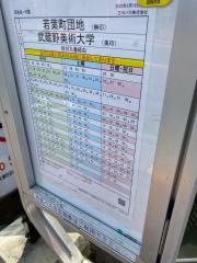 「昭和第一学園」バス停留所
