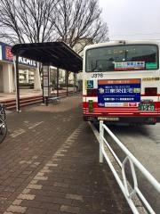 「けやき台団地」バス停留所