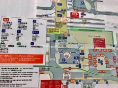 「中央駅西口」バス停留所