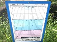 「野間橋」バス停留所