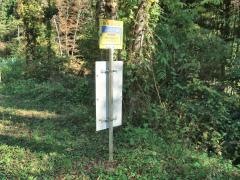 「くぬぎ沢橋」バス停留所