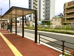 「五反野駅」バス停留所