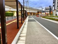 「五反野駅」バス停留所