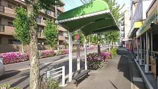 「滝の水公園」バス停留所