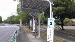 「桃花園口」バス停留所