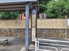 「長松寺前」バス停留所