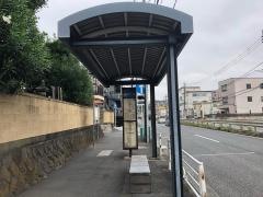 「長松寺前」バス停留所