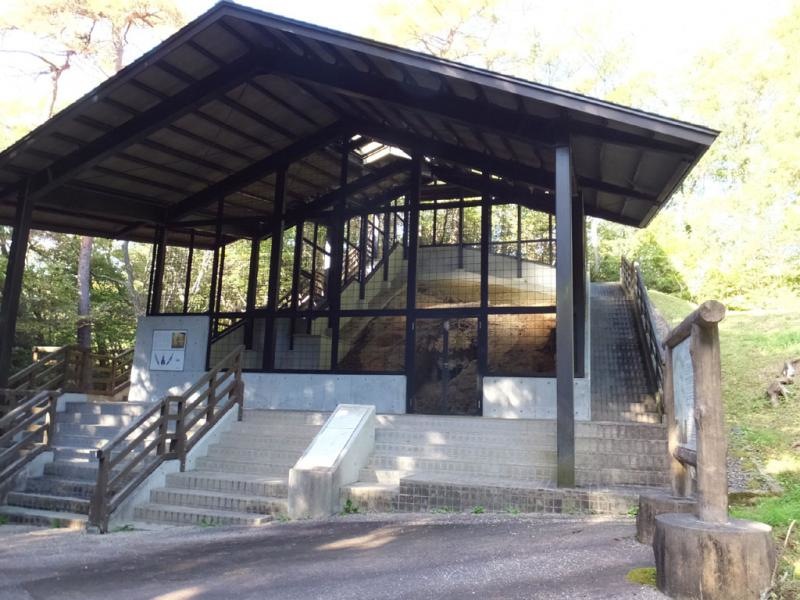 正面から見た登り窯