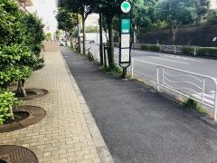 「東雲小学校前」バス停留所