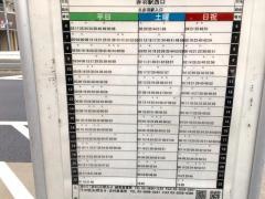「区境(十条台)」バス停留所