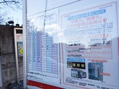 「東中学校前(秦野市)」バス停留所