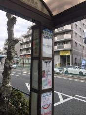 「新江古田駅」バス停留所