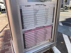 「江古田駅」バス停留所