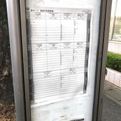 「保田窪四ツ角」バス停留所