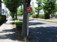 「卸町四丁目北」バス停留所