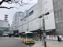「山形駅前」バス停留所