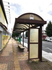 「敷島学校入口」バス停留所