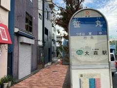 「笹丸」バス停留所