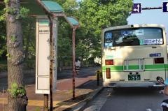「長居公園南口」バス停留所