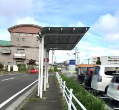 「袋原落合ポンプ場前」バス停留所