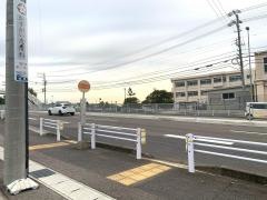「野見小学校前」バス停留所
