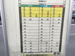 「笹目橋」バス停留所