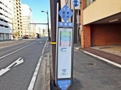 「洗馬橋」バス停留所